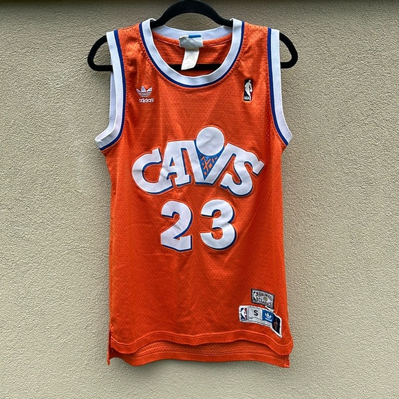 Vintage NBA Adidas Hardwood Classics🔥 Cleveland Cavs Lebron James Jersey - Picture 1 of 8
